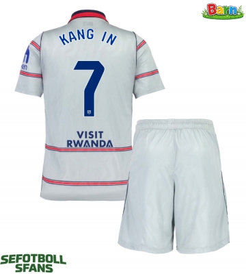 Atletico Madrid Lee Kang-in #7 Tredjeställ Barn 2026-27 Kortärmad (+ Korta byxor)
